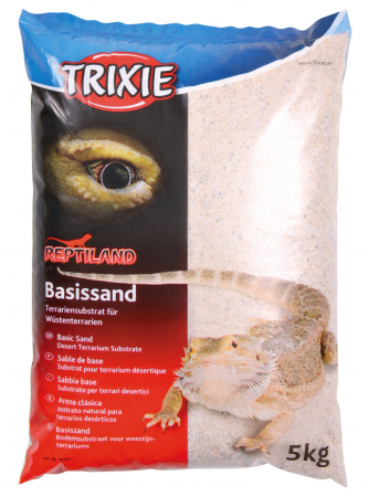 Substraturi si asternuturi - Nisip De Baza Pentru Terariu De Desert, 5 kg, Alb, 76134	