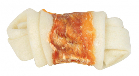 Oase si carne - Recompense Pentru Caini, Denta Fun, Oase Innodate Cu Pui, 5 cm/ 5 buc/70 g 31321	