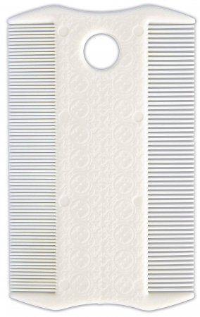 Ingrijire - Pieptene Dublu Pentru Indepartare Purici/Praf, 9 cm, 2402	