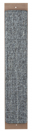 Placa De Zgariat Cu Sisal, Gri, 11x60 cm 43182	 [1]