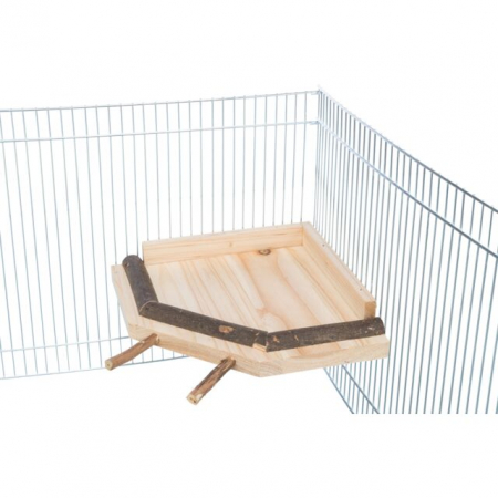 Zona De Aterizare Pentru Colivie, Lemn, 19x19 cm, 51698	 [3]