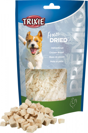Snacks - Recompense Pentru Caini, Premio, Piept De Pui Liofilizat, 50 g, 31606