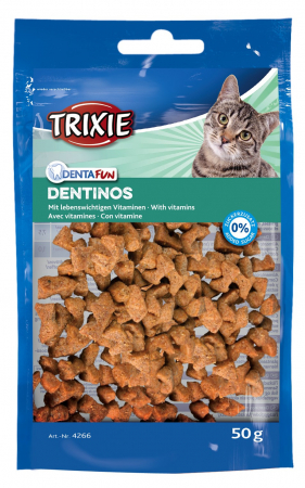 Recompense Pentru Pisici, Denta Fun, Dentinos Cu Vitamine, 50 g, 4266 [1]