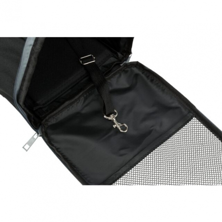 Rucsac De Transport, Connor, 42x29x21 cm, Pana la 8 kg, Negru/Gri, 2882	v [4]