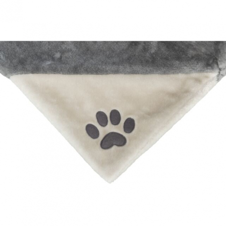 Sezlong pe Calorifer Plush,  45 x 24 x 31 cm, Gri/Gri Deschis, 43207 [2]