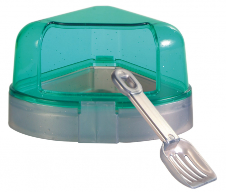 Ingrijire - Litiera De Colt Cu Acoperis Pentru Hamsteri, Plastic, 14x8x11/11 cm, Diverse Culori, 6256	