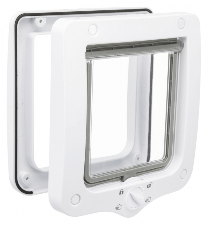 Usa Batanta Pentru Pisici, 4-Way, 20x22 cm, Alb, 44211 [1]