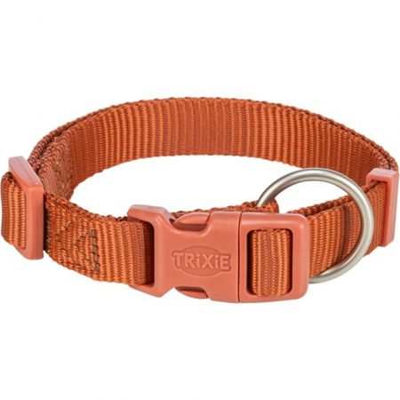 Plimbare - Zgarda Premium, L-XL: 40-65 cm/25 mm, Ruginiu, 201730