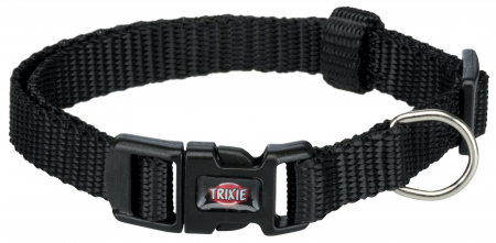 Zgarda Premium, XS-S: 22-35 cm/10 mm Negru, 201401 [1]