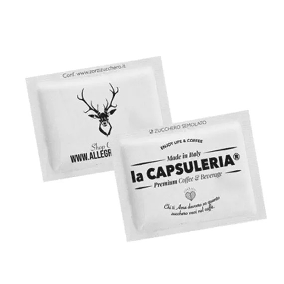 100 pliculete de zahar alb - Capsuleria [1]