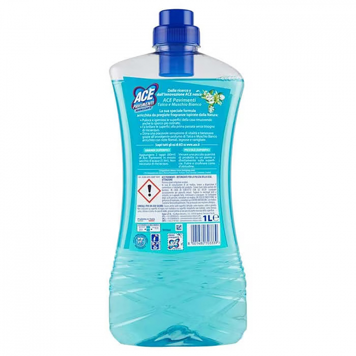 Solutie pentru pardoseli Ace Talc si Mosc alb 1L [2]