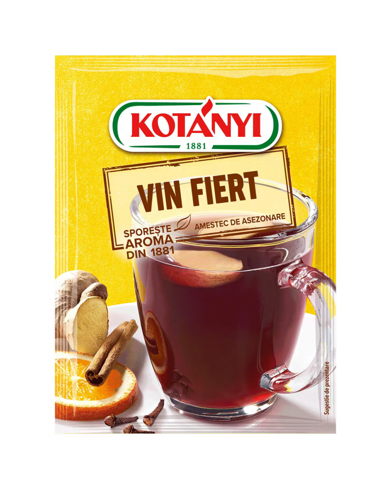 Amestec de condimente pentru Vin fiert, 5 x 35 g, Kotanyi – Aroma perfecta pentru serile de iarna [1]