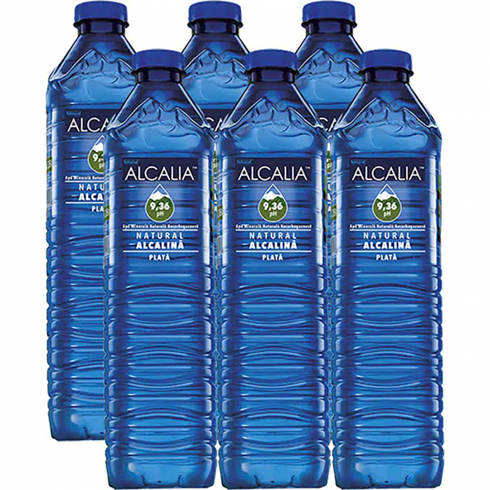 Apa alcalina plata, Alcalia, 1.5l x 6 [1]
