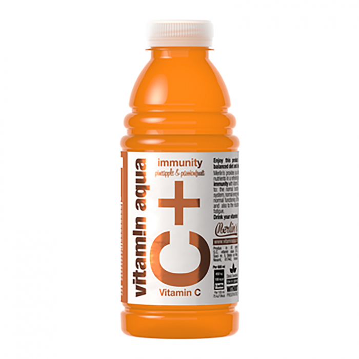 Apa cu Vitamine si Magneziu,gust de ananas si fructul pasiunii, 6 x 0.6 L, Vitamin [1]