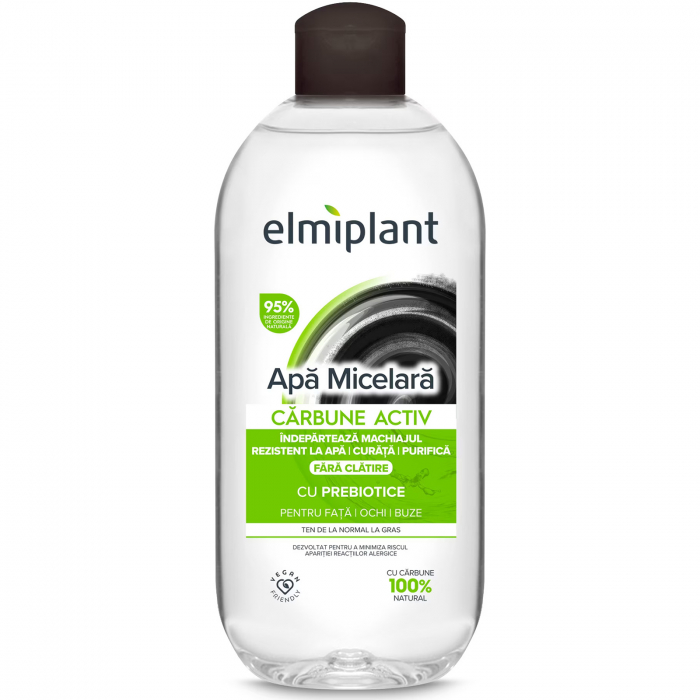 Apa micelara Elmiplant Detox pentru ten normal & gras, 400 ml [1]