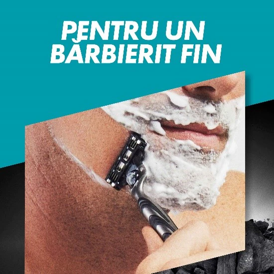 Rezerve Aparat de Ras, Gillette Mach3 Charcoal, 4 bucati [2]