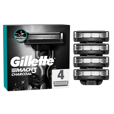 Rezerve Aparat de Ras, Gillette Mach3 Charcoal, 4 bucati [1]