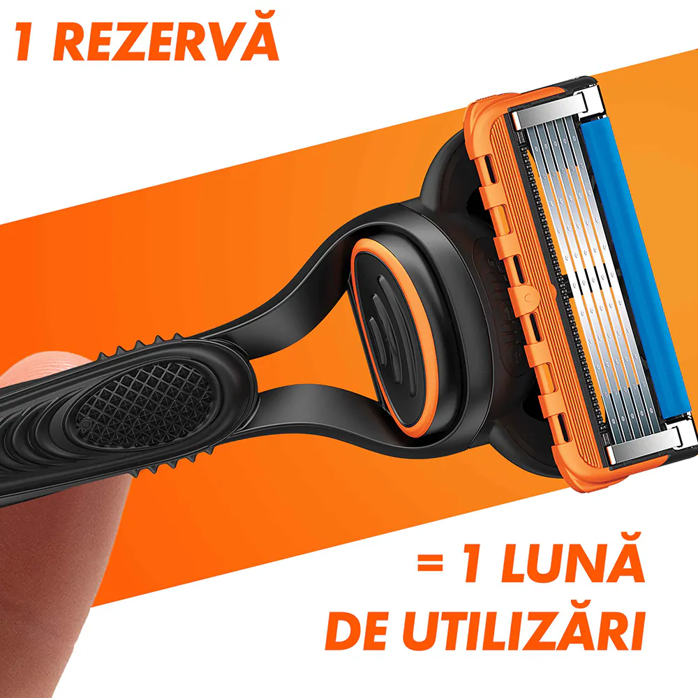 Aparat de Ras cu 2 Rezerve, Gillette Fusion 5 [2]