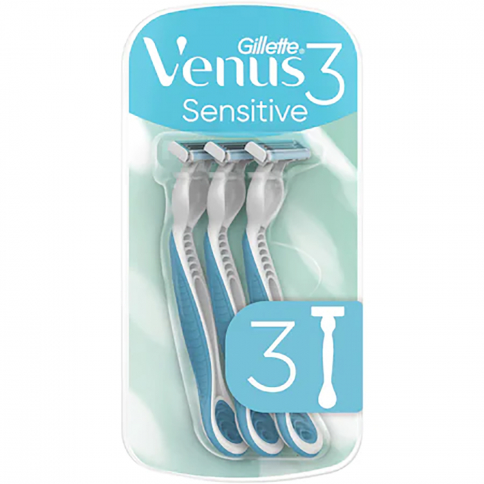 Aparat de ras de unica folosinta Gillette Venus Sensitive, 3 buc [2]