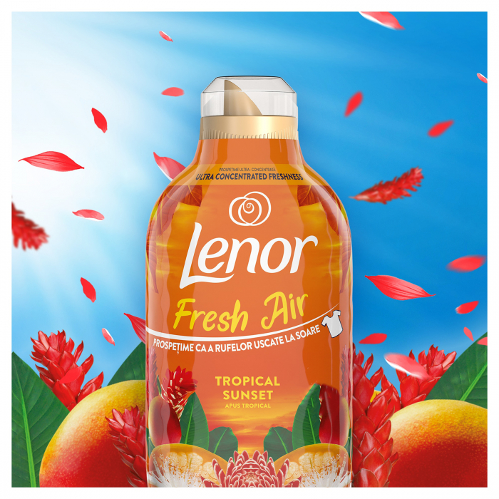 Balsam de rufe Lenor Fresh Air Tropical Sunset, 770 ml, 55 spalari [6]