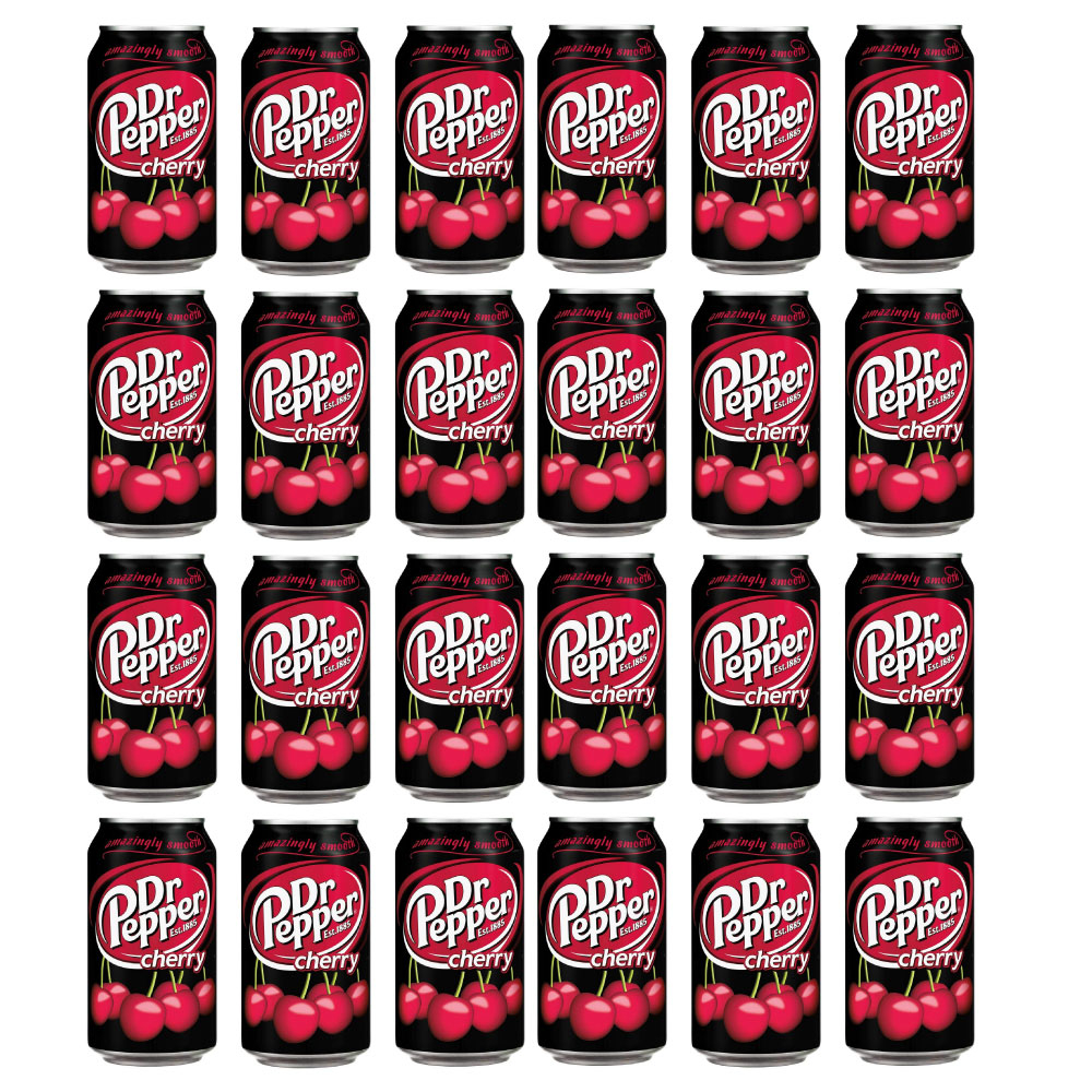 Bautura carbogazoasa cola si cirese, 24 x 330ml, Dr.Pepper Cherry [2]
