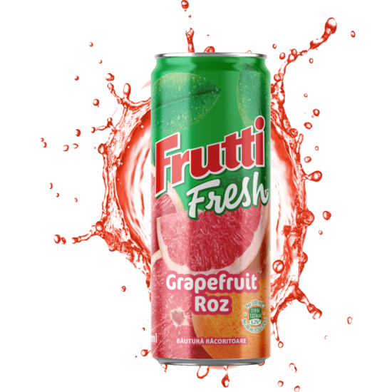 Bautura carbogazoasa Frutti Fresh Grapefruit 24 x 0.33L [3]
