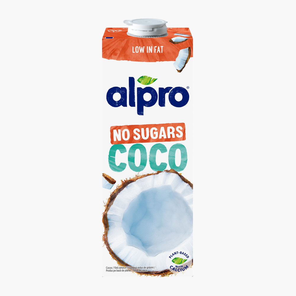 Bautura din nuca de cocos cu migdale, fara indulcitori, Alpro, 1L-Vivomarket.ro [1]