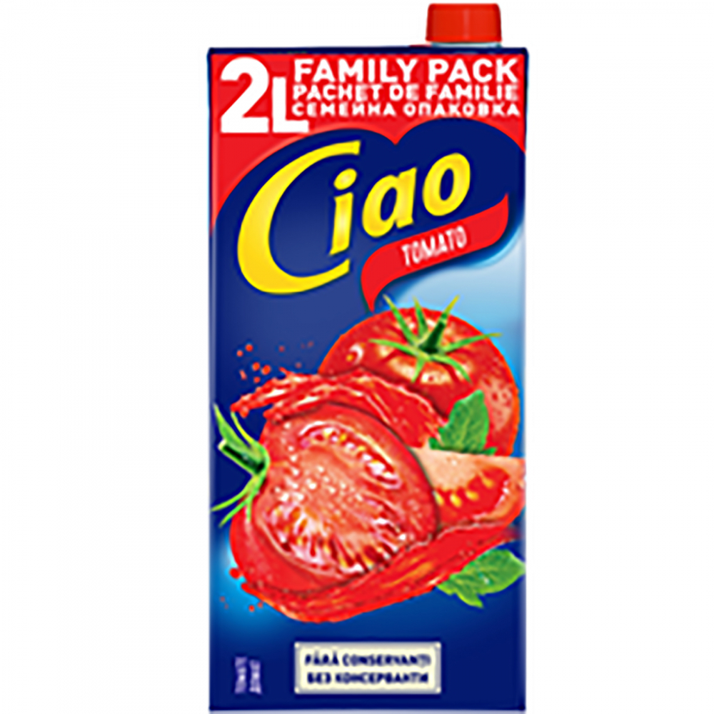 Bautura racoritoare necarbogazoasa cu suc de portocale, Ciao, 2 l [2]