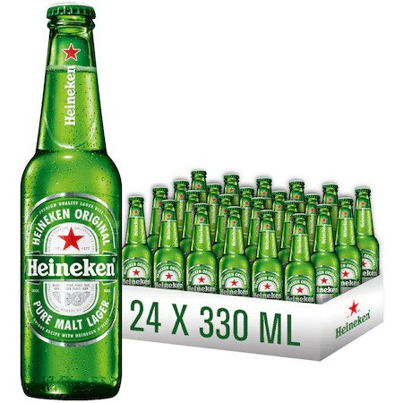 Bere Blonda Heineken, Sticla Nereturnabila, 24x0.33l [1]