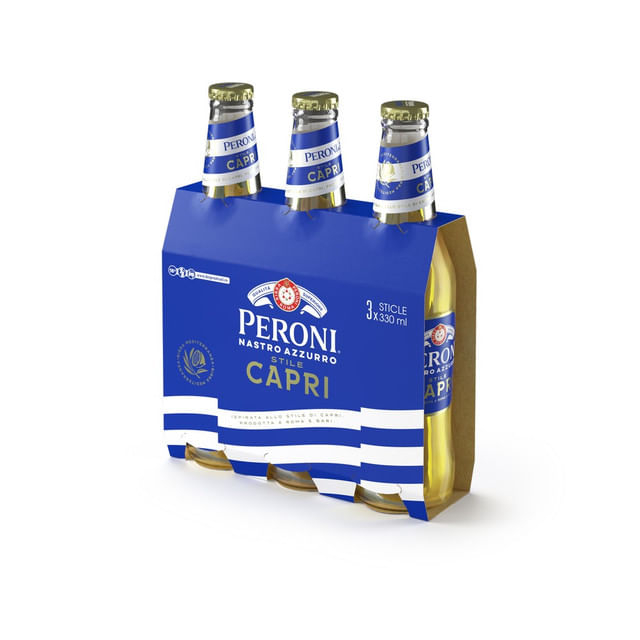 Bere blonda Peroni Stile Capri, sticla, 3 x 0.33l [2]