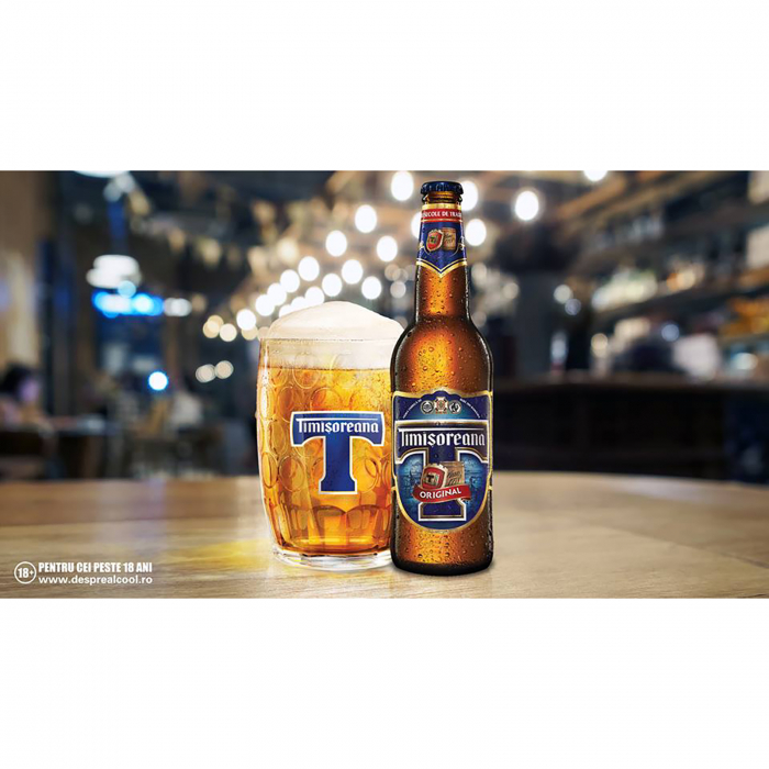 Bere blonda, Timisoreana, 0.5 l x 6 [3]