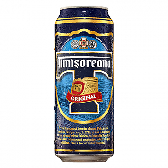 Bere blonda, Doza, Timisoreana, 24 x 0.5 L [2]