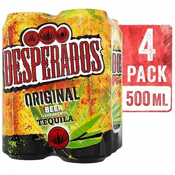 Bere cu tequila, Desperados, 4 x 0.5 l [2]