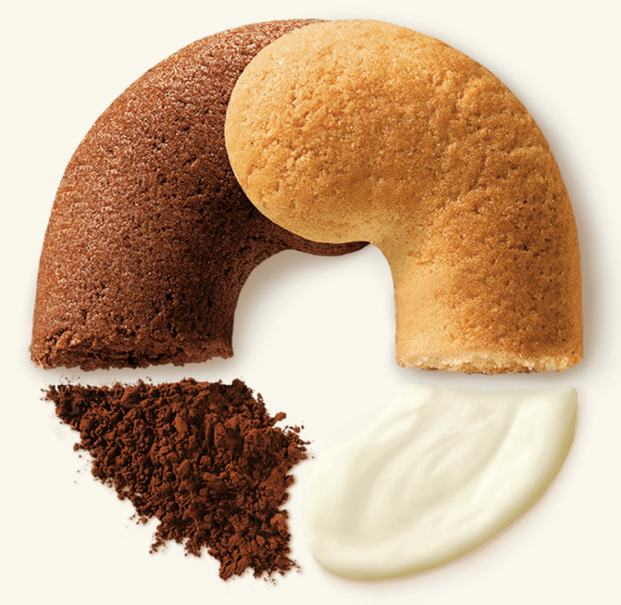 Biscuiti Abbracci cu cacao si frisca proaspata, Mulino Bianco, 350 g [2]