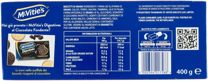Biscuiti digestivi, Mcvitie's, 400g [3]