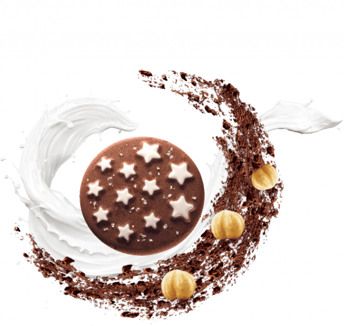 Biscuiti Pan di Stelle cu cacao, ciocolata si lapte proaspat, Mulino Bianco, 350 g [2]