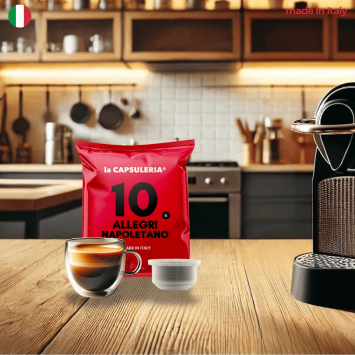 Cafea Allegri Napoletano, 100 capsule compatibile Capsuleria [2]