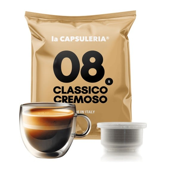 Cafea Classico Cremoso, 100 capsule compatibile Capsuleria [1]