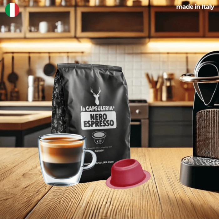 Cafea Cuore di Roma, 10 capsule compatibile Bialetti®*, La Capsuleria | Capsuleria.ro [2]