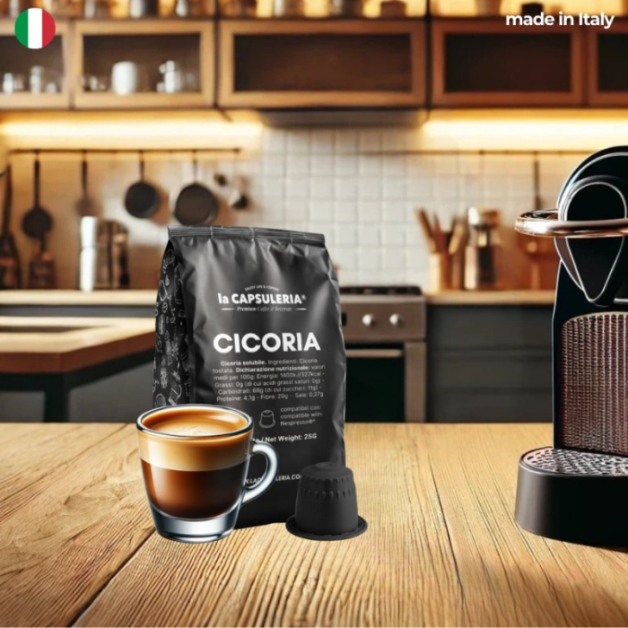 Cafea de Cicoare, 10 capsule compatibile Nespresso, La Capsuleria [2]