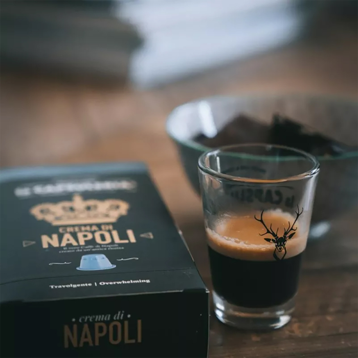 Cafea Espresso Napoli, 10 capsule compatibile Nespresso, La Capsuleria [3]