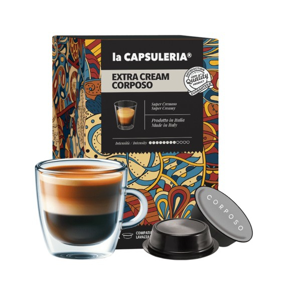 Cafea Extra Cream Mio, 16 capsule compatibile Lavazza®* a Modo Mio®*, La Capsuleria | Capsuleria.ro [1]