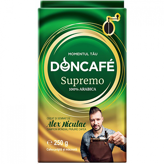Cafea macinata 100% Arabica, Doncafe Supremo, 250 g [2]