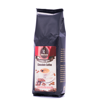 Cafea macinata cu aroma de Ciocolata, Dolce Bacio, 100% Arabica, 125 gr. [2]