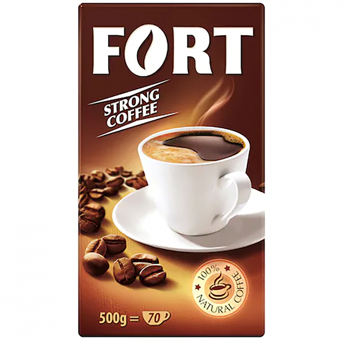 Cafea macinata, Fort, pachet vidat, 500 g [2]
