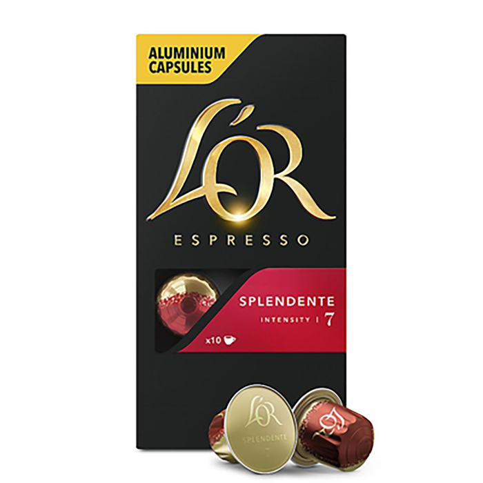 Capsule cafea compatibile Nespresso, L'OR Splendente, 10 capsule [1]