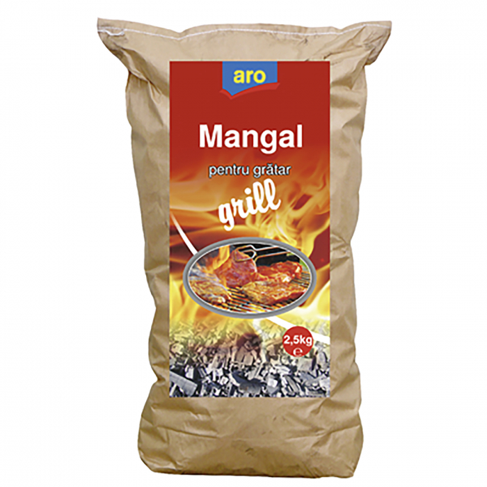 Carbune pentru gratar si camping, Mangal, 2.5 kg, Aro [1]