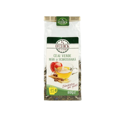 Ceai Verde Mar si Scortisoara e , 80 g, 5 O'Clock Tea [1]