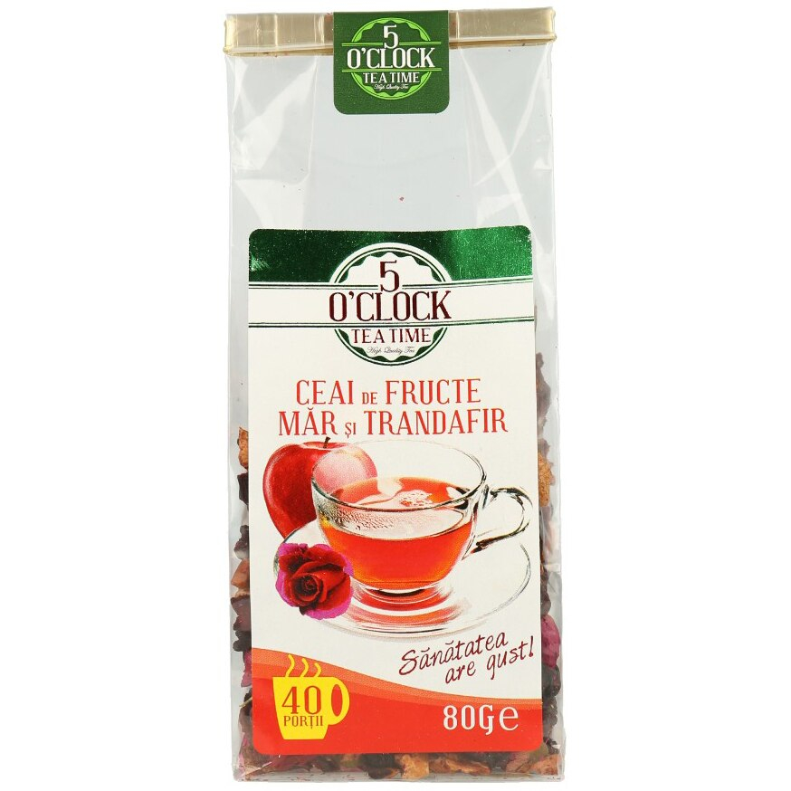 Ceai de Mar si Trandafir , 80 g, 5 O'Clock Tea [1]