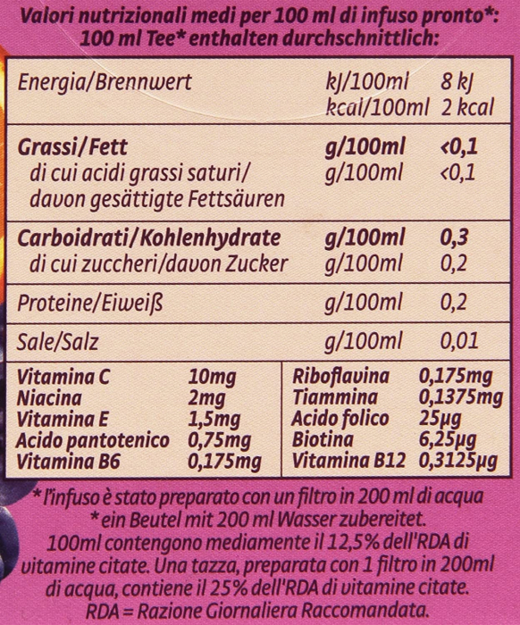 Ceai de Fructe de Padure cu Vitamine, Pompadour, 20 de pliculete [3]